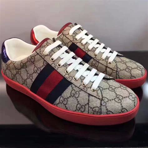 casual shoes gucci|authentic gucci men shoes.